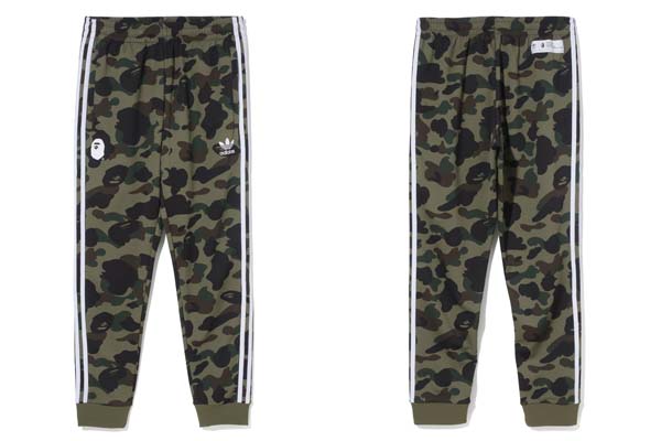 2018年｜adidas × A BATHING APE コラボ迷彩アイテム3型が7/28発売