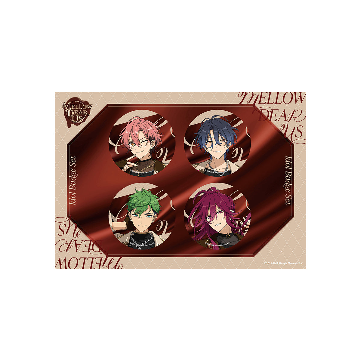 アイドルバッジセット [MELLOW DEAR US] – pattythree公式通販サイト