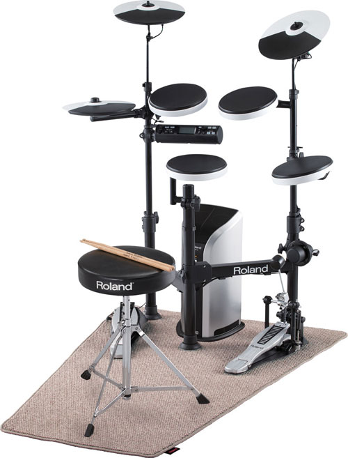 楽天市場】Roland（ローランド）電子ドラム TD-1KPX2 V-Drums Portable
