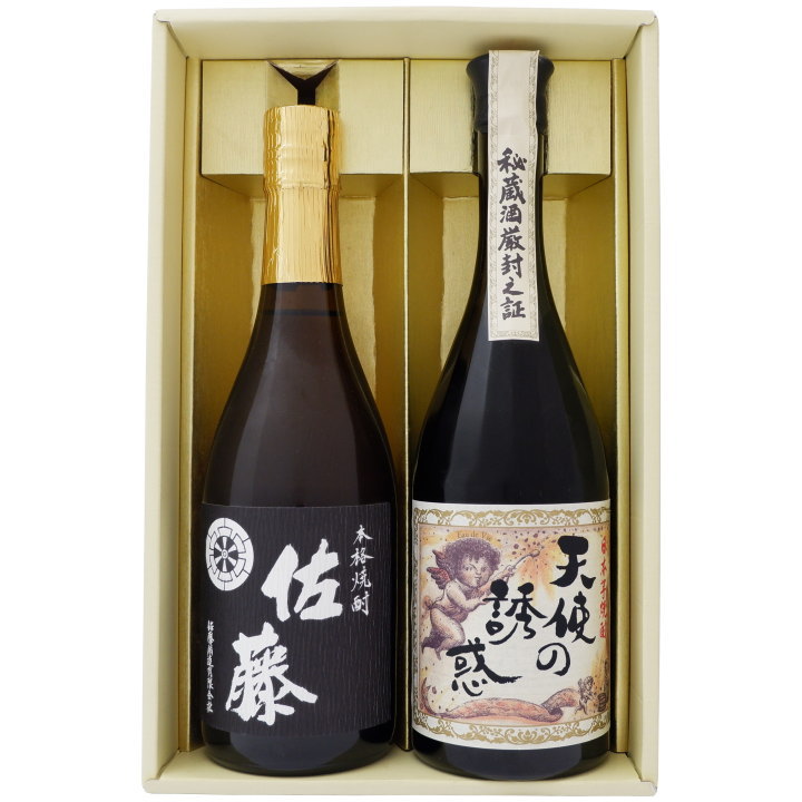 楽天市場】佐藤黒・天使の誘惑 焼酎飲み比べセット 720ml×2本 焼酎