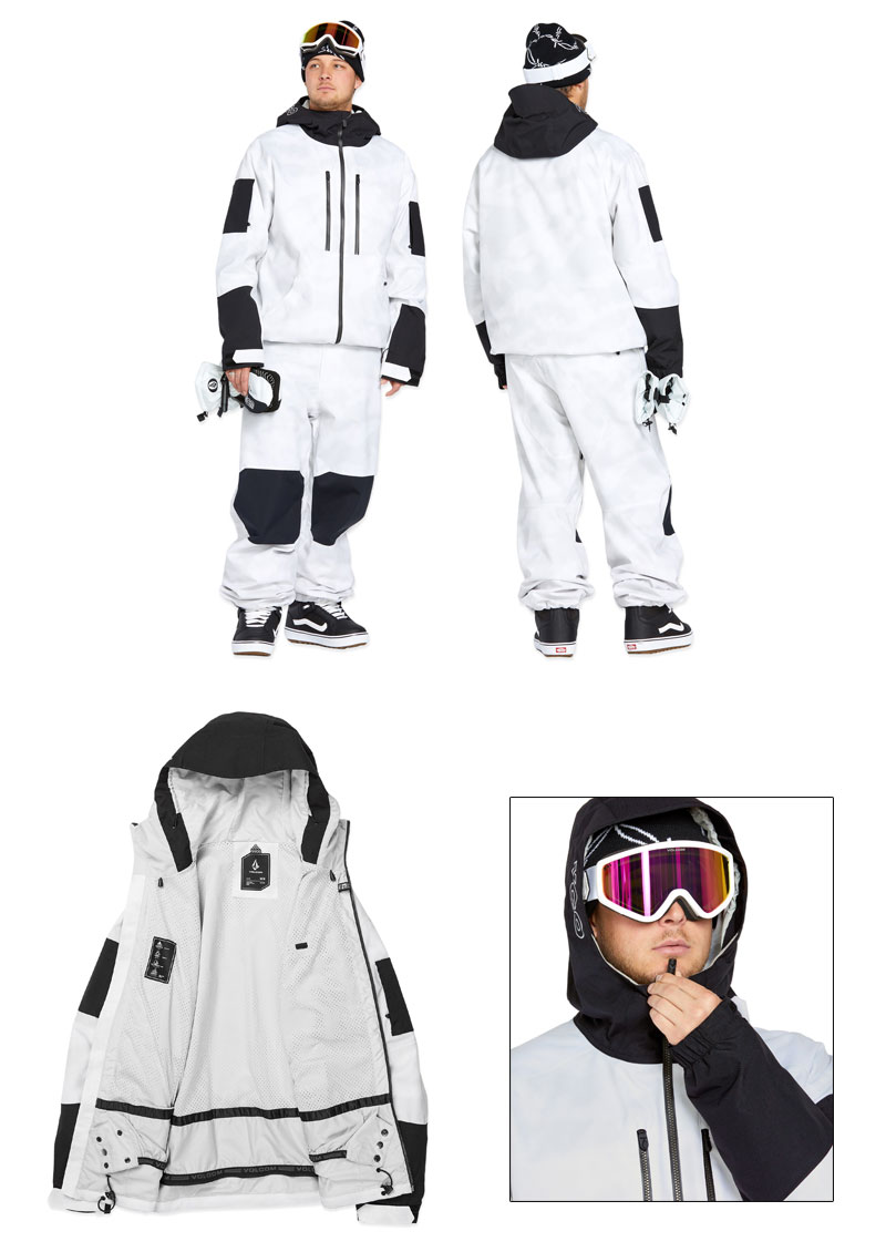 楽天市場】24-25 VOLCOM/ボルコム V.CO WFO jacket 着用説明動画