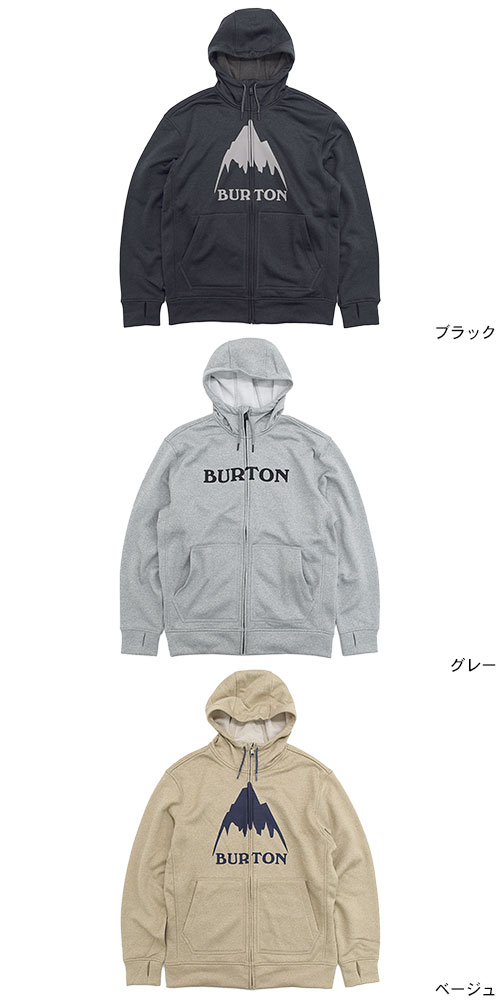 楽天市場】バートン BURTON パーカー ジップアップ メンズ オーク フル
