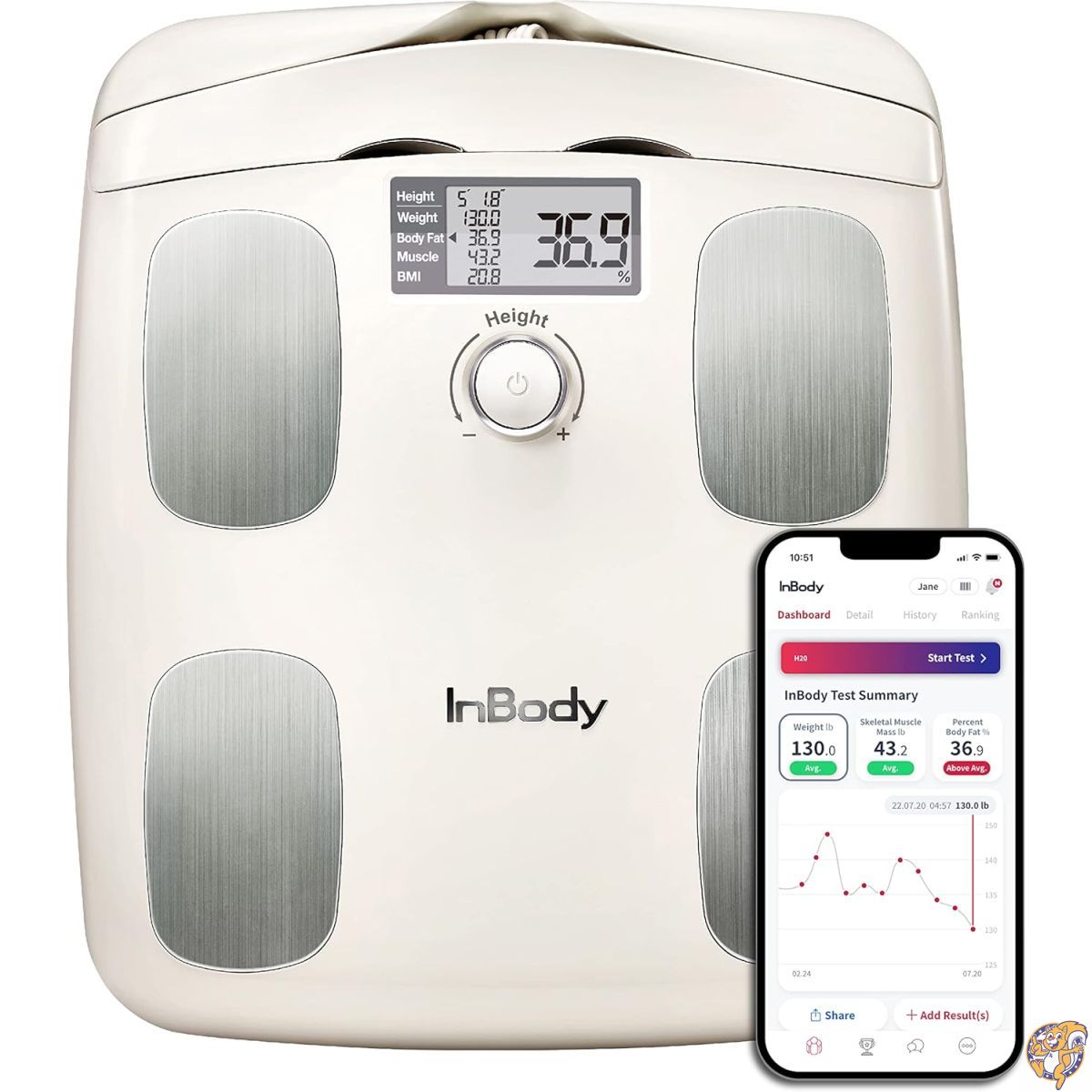 楽天市場】【ポイント2倍ワンダフルデー】InBody 体組成計 インボディ