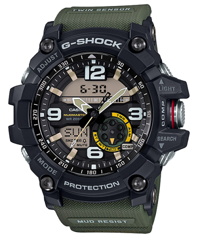 GWGB1000-3A | Green and Black G-SHOCK Master of G LAND | CASIO