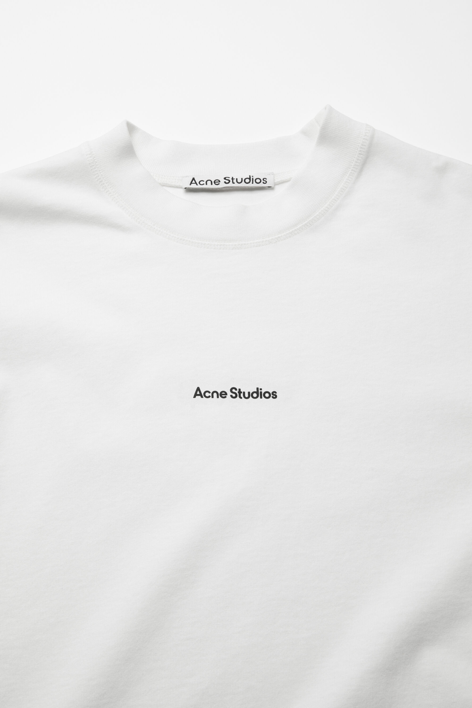 Acne Studios - Logo t-shirt - Optic White