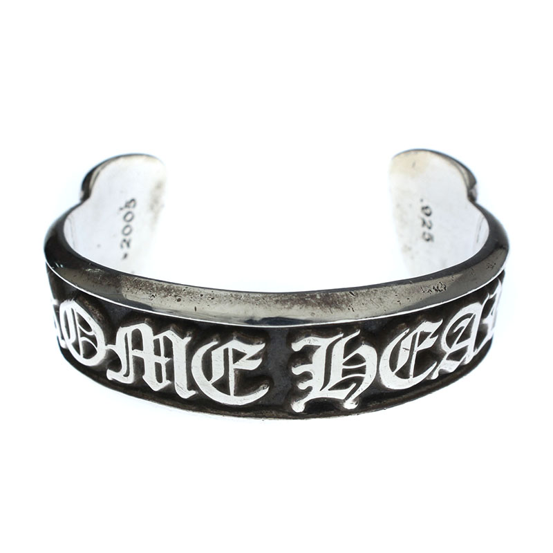 クロムハーツ Chrome Hearts CH SCROLL LABEL/スクロールラベルカフ