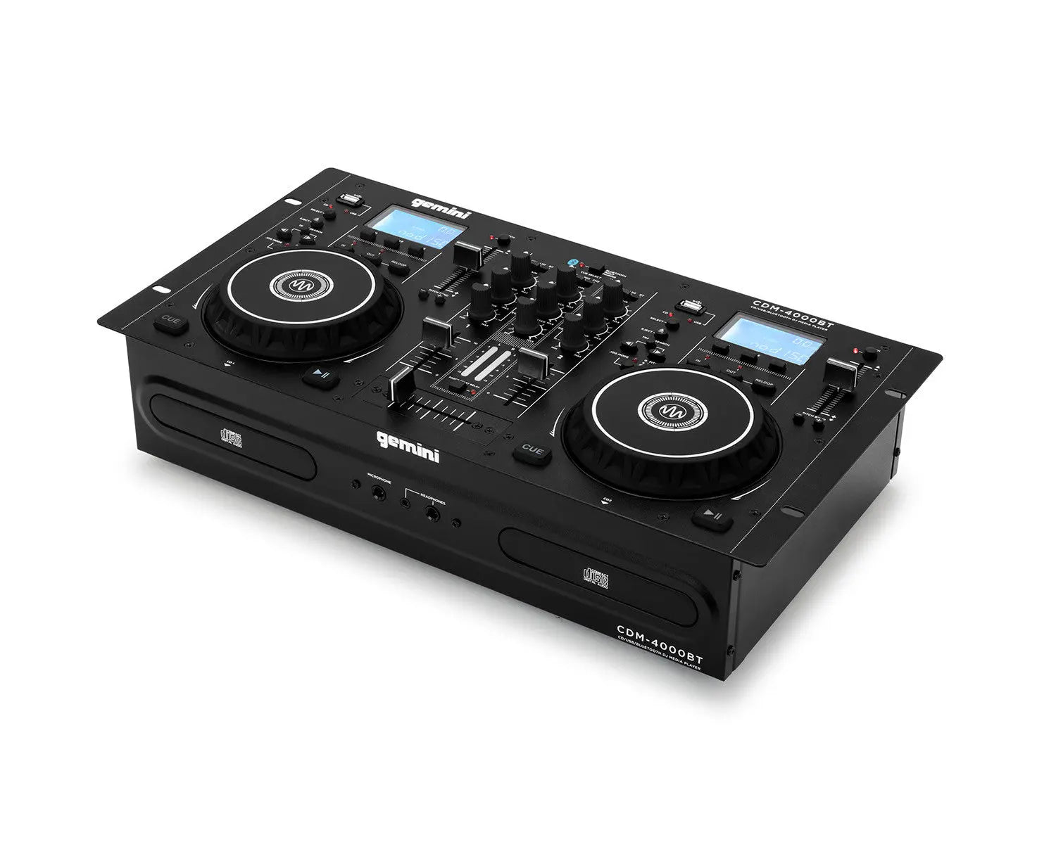 Gemini CDM-4000BT - Dual CD/USB DJ Media Player with Bluetooth