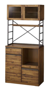 unico（ウニコ）キッチンボード SWELLA(スウェラ) W800 アカシア材