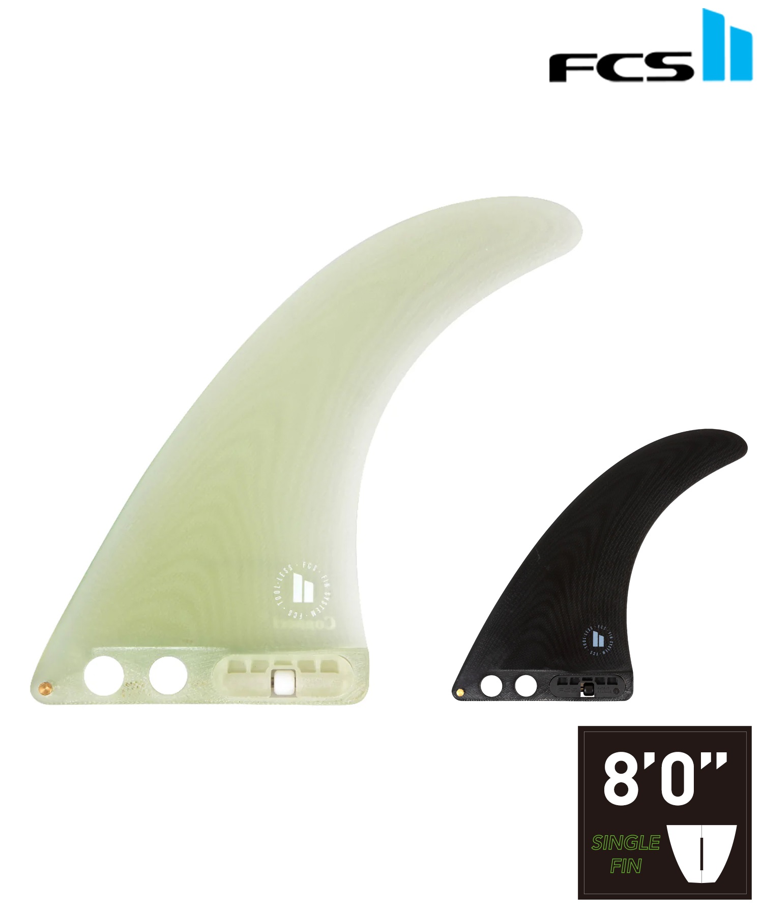 FCS2 エフシーエスツー PG CONNECT コネクト 8.0inch サーフィン