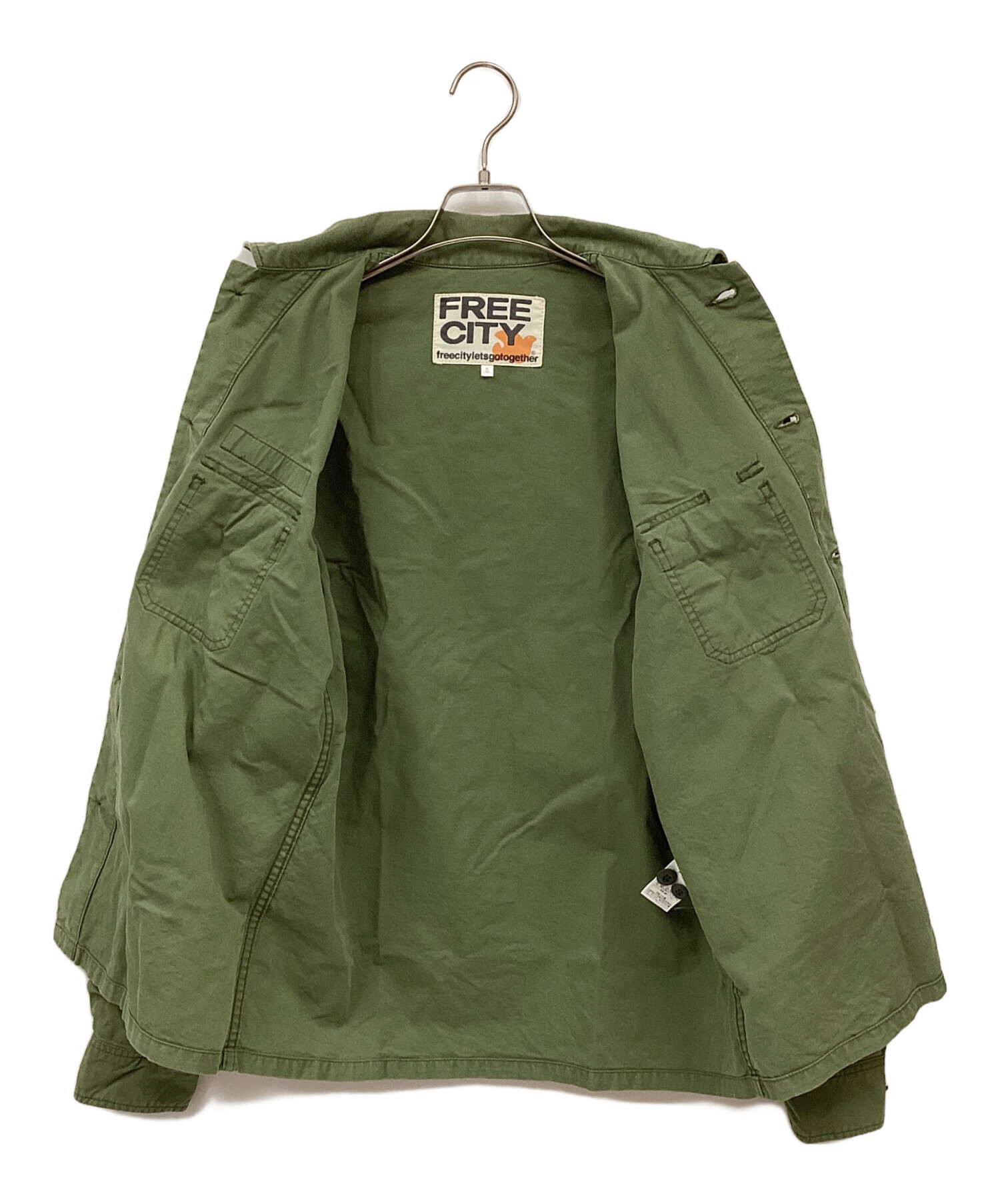 中古・古着通販】FREECITY (フリーシティー) ミリタリー調ジャケット