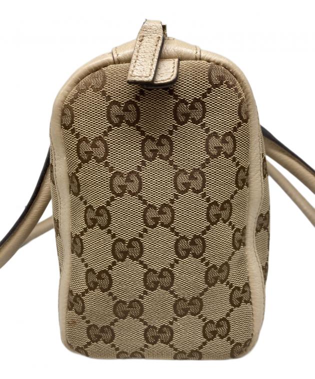 中古・古着通販】GUCCI (グッチ) GGキャンバス ミニボストンバッグ