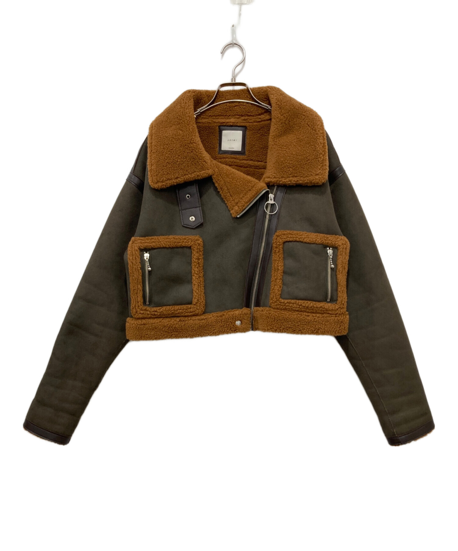 中古・古着通販】juemi (ジュエミ) Seam Tape Short Mouton Jacket