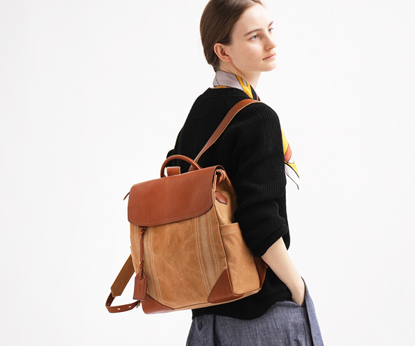 ミモザ・ベーシック リュック｜商品一覧 | 革財布、バッグのgenten