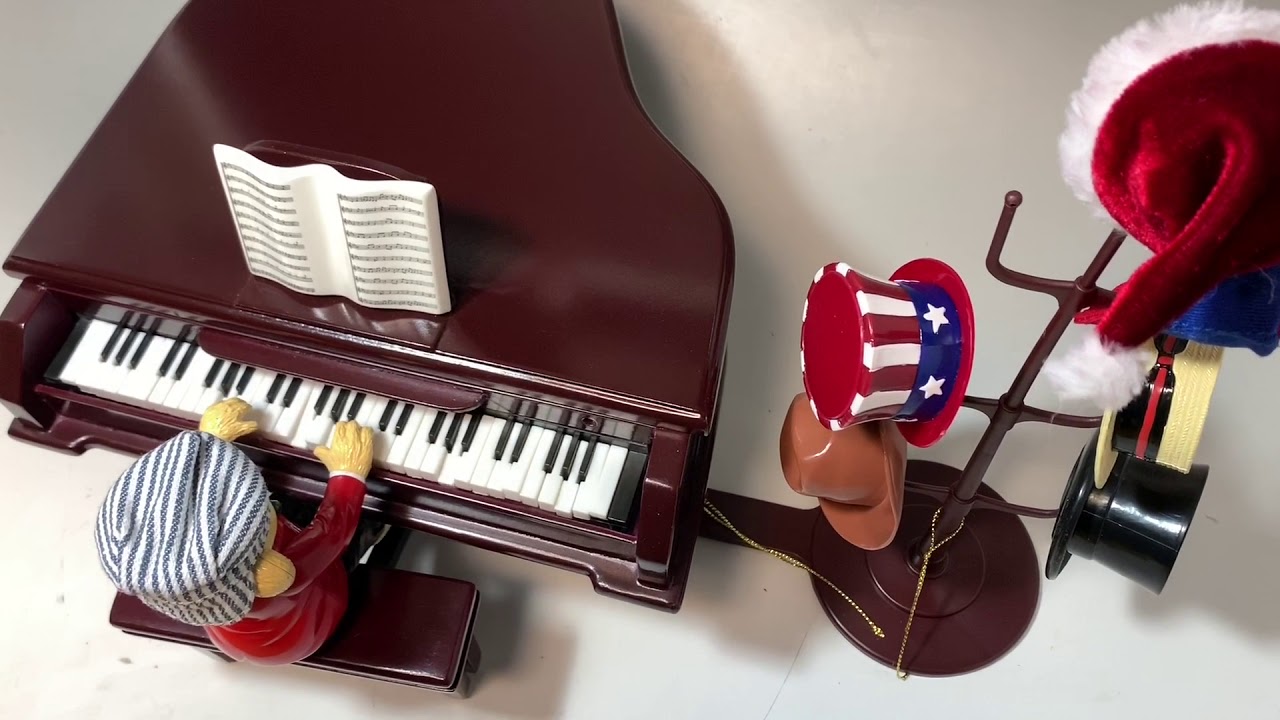 テディのピアノオルゴール ミスタークリスマス TEDDY TAKES REQUESTS