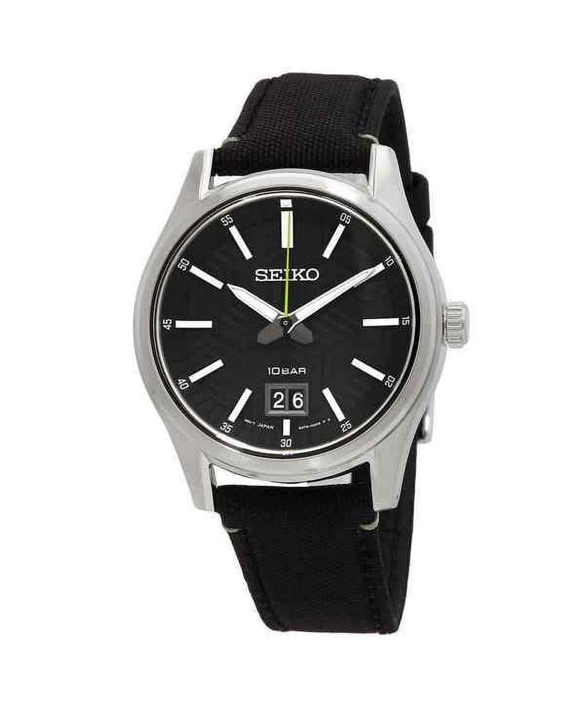 Seiko Chronograph Quartz Black Dial Men's Watch SSB446P1 - Walmart.com