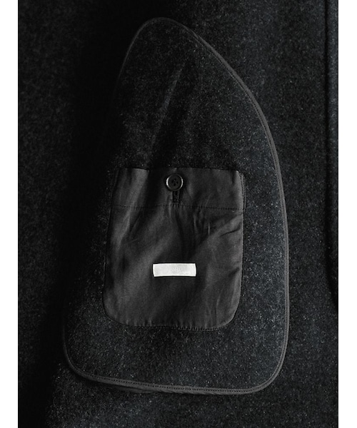 LIDNM（リドム）の「STRECCAN REVER COAT（チェスターコート）」 - WEAR