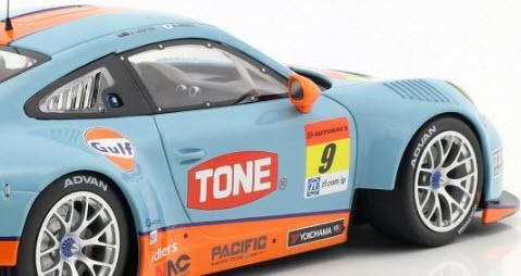 ミニチャンプス 155176909 1/18 ポルシェ 911 GT3 R `GULF RACING
