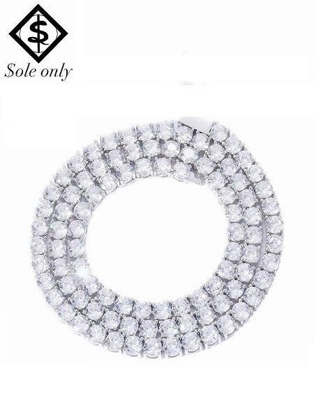 Sole Only(ソールオンリー)】Tennis Chain Necklace (テニス チェーン