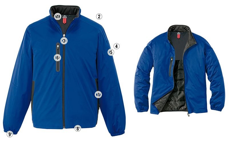 アイトス AZ10307[秋冬用]タルテックス軽量防寒ジャケット