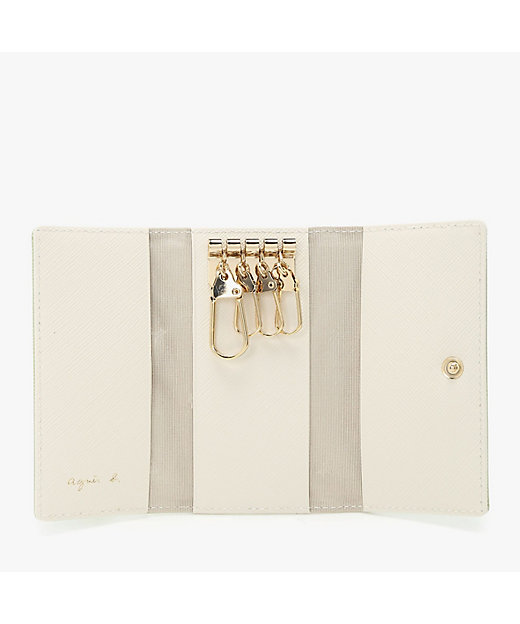 レザー キーケース ”Erika” QAW05－07 | agnes b. (Women