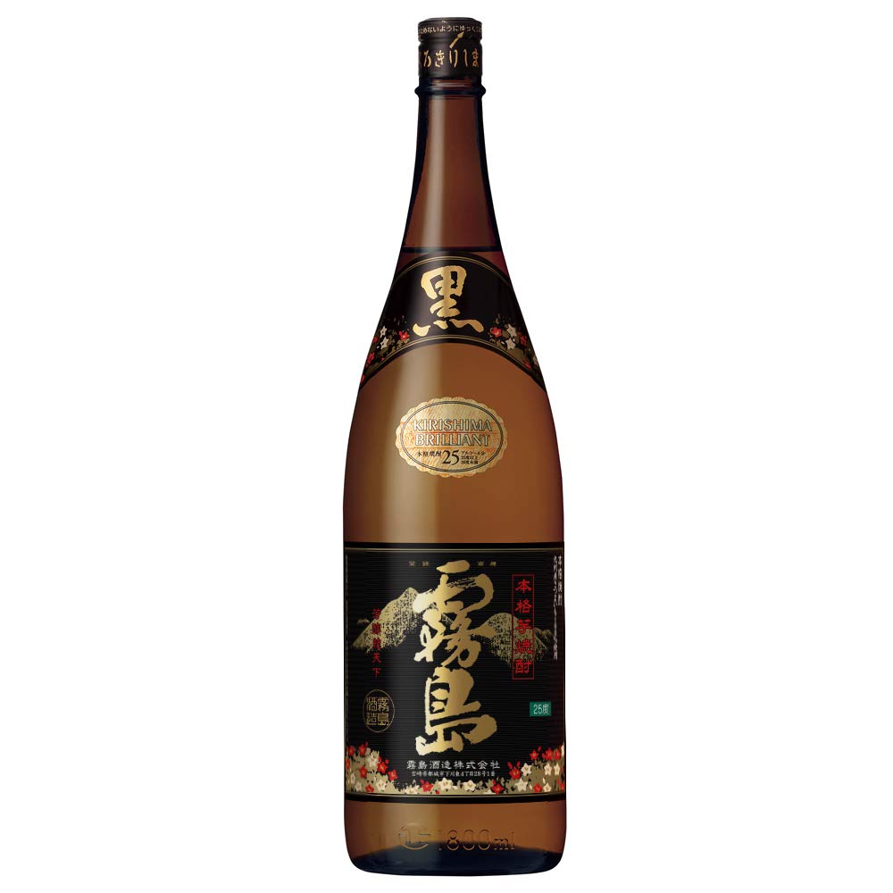 Amazon.co.jp: 霧島酒造 黒霧島 25度 1800ml : 食品・飲料・お酒