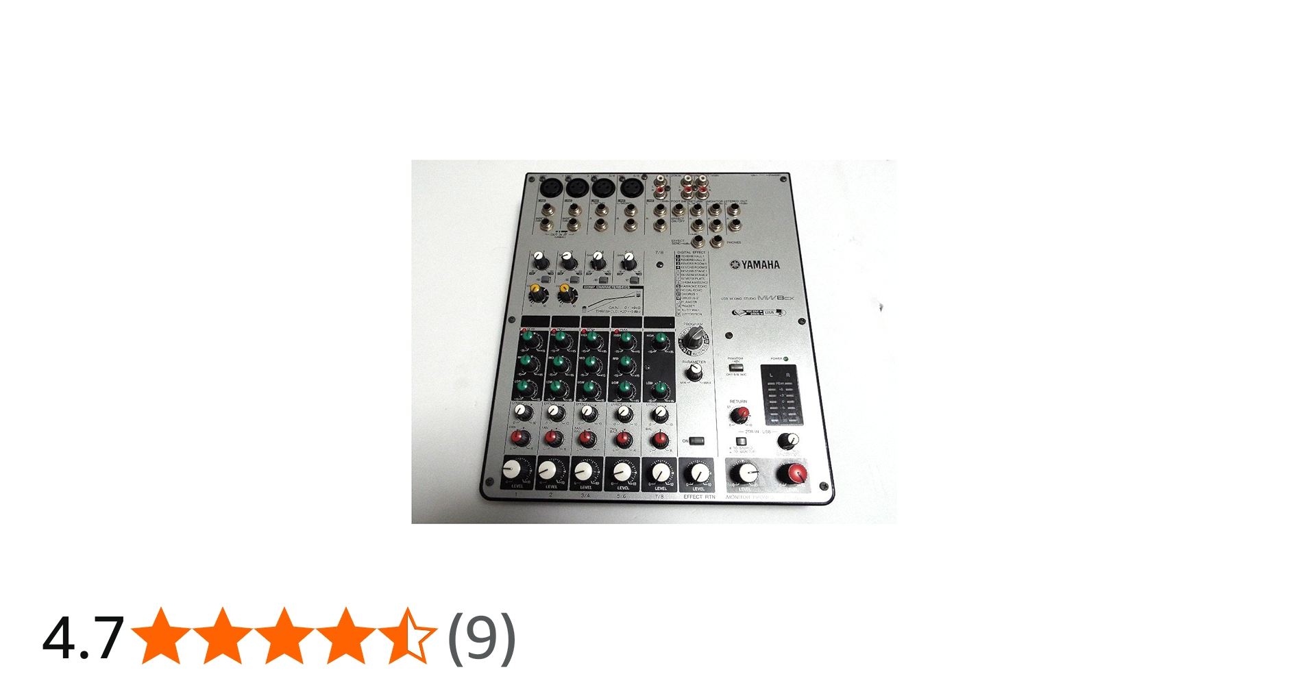 Amazon | ヤマハ USBミキシングスタジオ MW8CX | ミキサー | 楽器