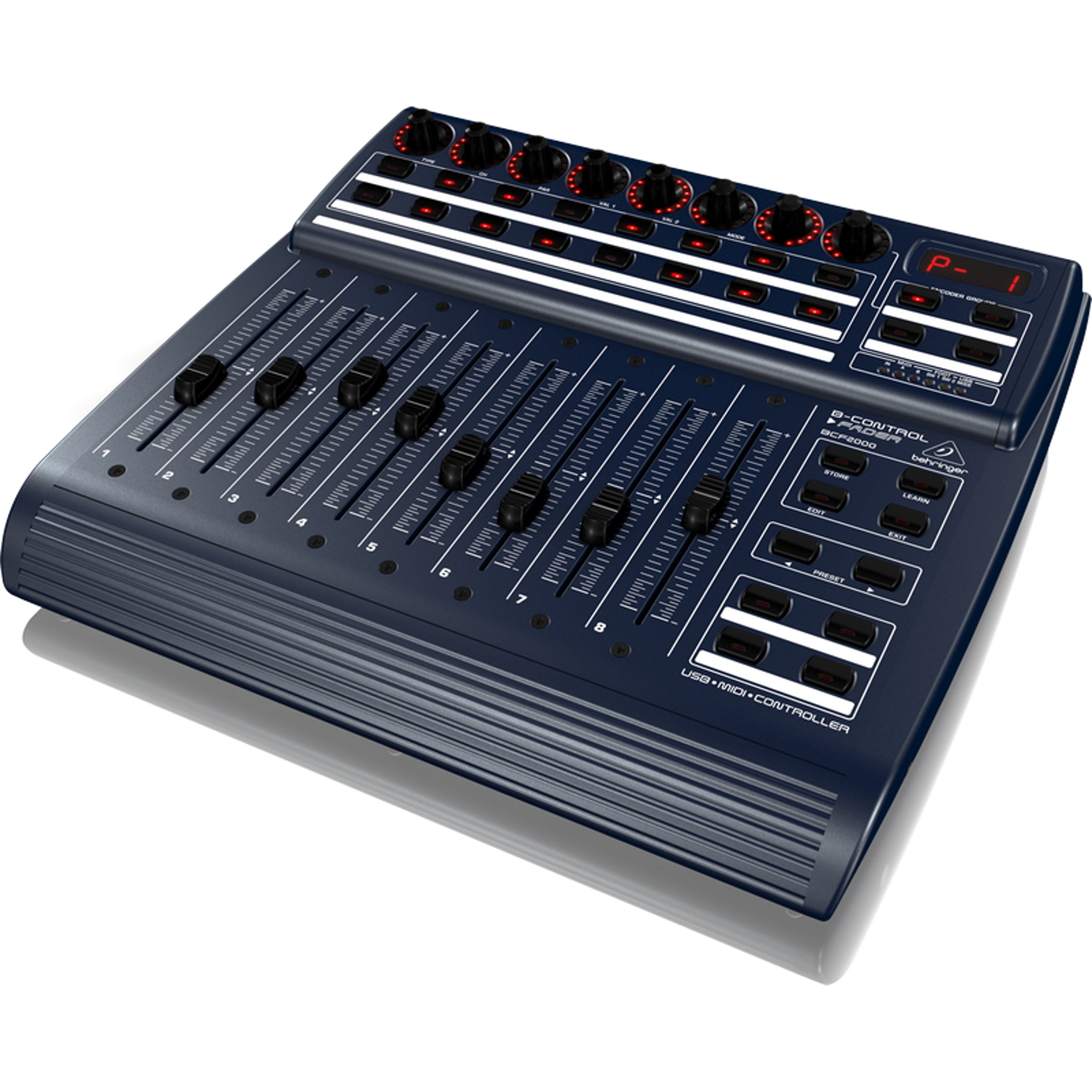 Amazon.co.jp: BEHRINGER B-CONTROL FADER BCF2000(DARK BLUE)000