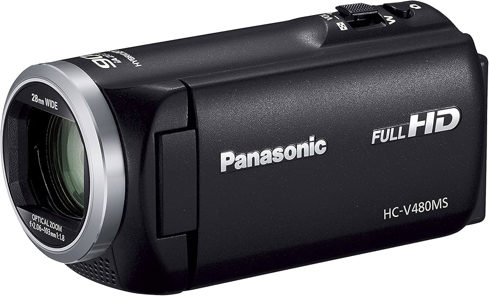 Amazon.co.jp: パナソニック HDビデオカメラ V480MS 32GB 高倍率90倍