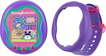 Amazon | たまごっちユニ - パープル。 | ハンドヘルドゲーム | おもちゃ