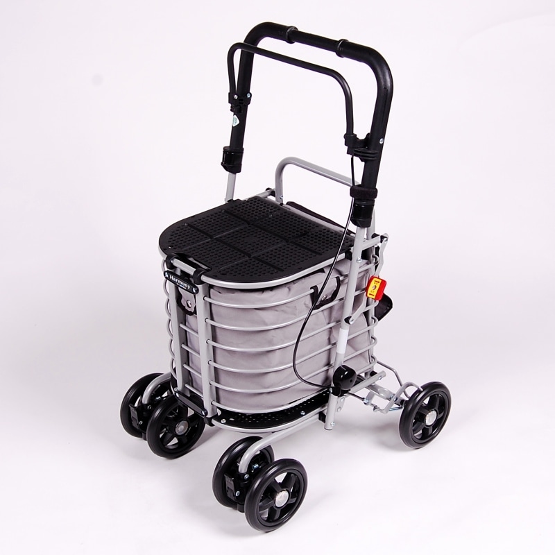 超売れ筋】島製作所 シルバーカー ハーモニーAL 保冷バッグ付