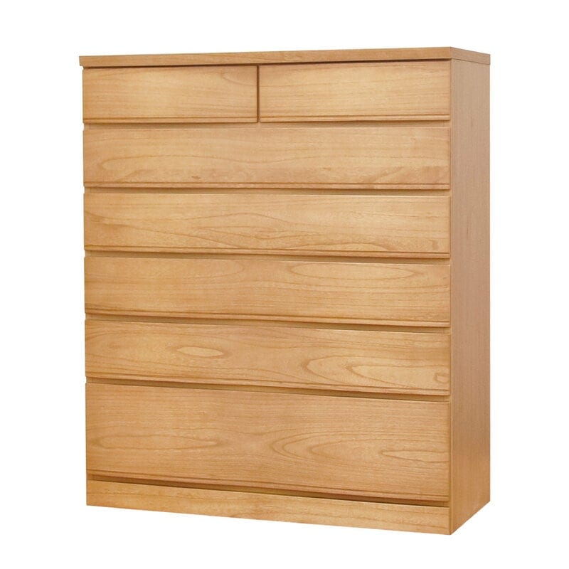 桐詞 幅102-6段チェスト ナチュラル | チェスト・タンス | 丸田木工