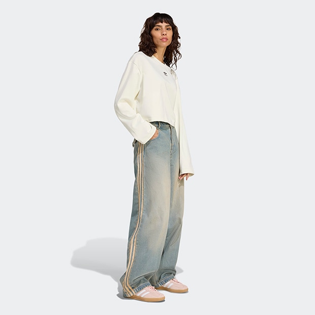 レディース プレミアム エッセンシャルズ デニム パンツ インディゴ