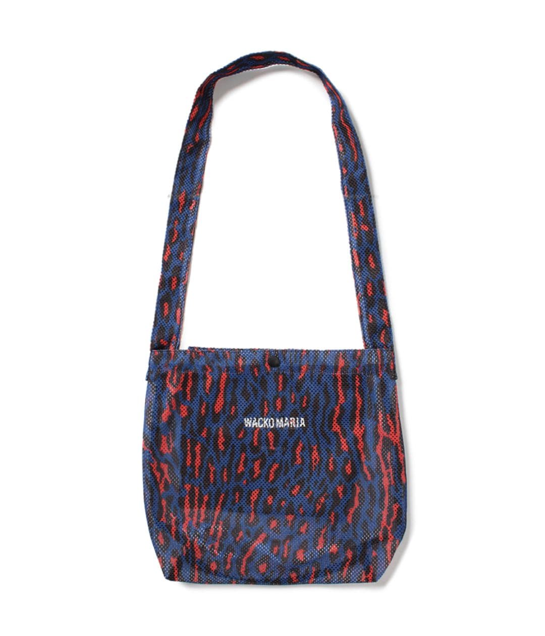 SPEAK EASY / LEOPARD MESH SHOULDER BAG【BLUE】｜WACKO MARIA