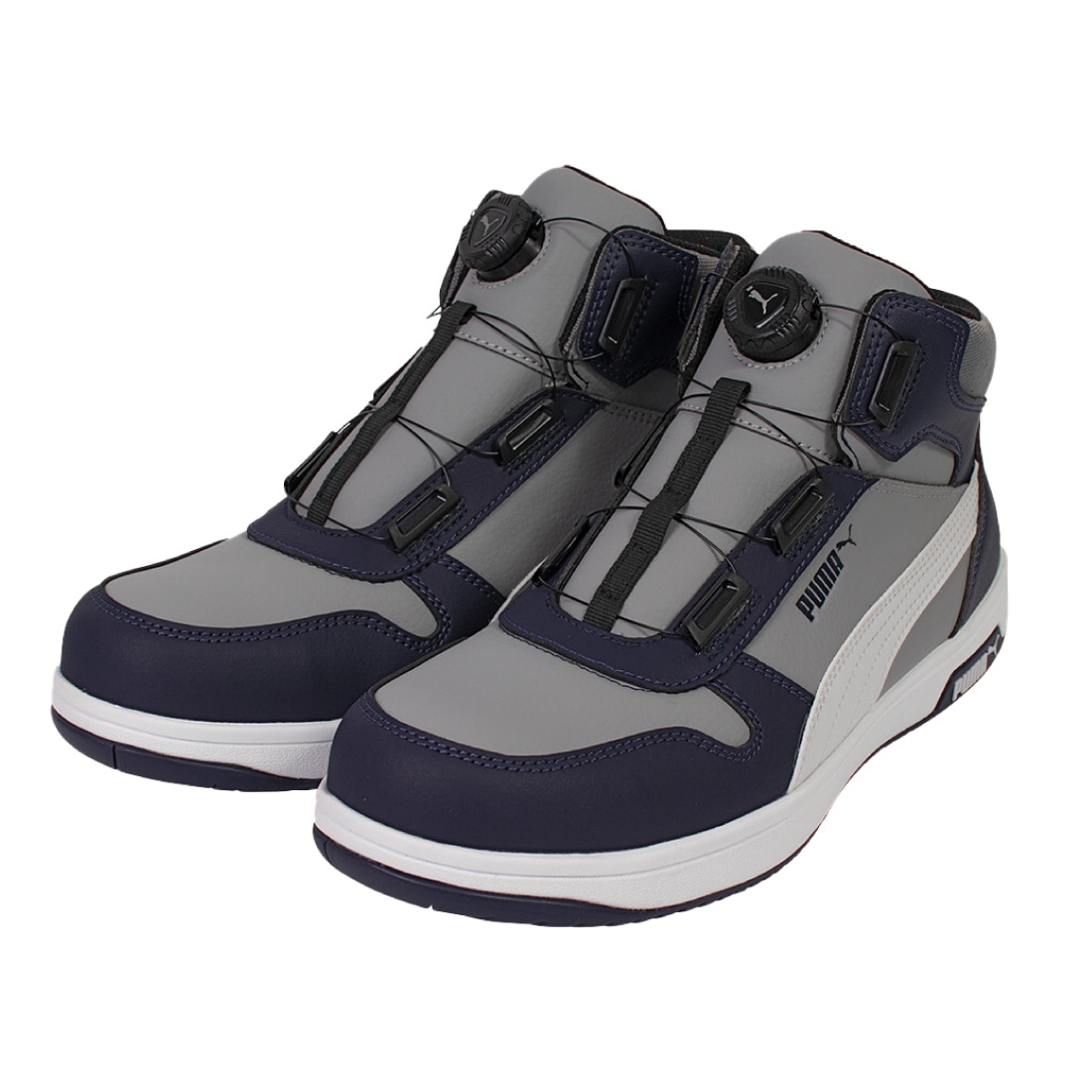 即配】安全靴 PUMA SAFETY フロントコート ディスク ミッド