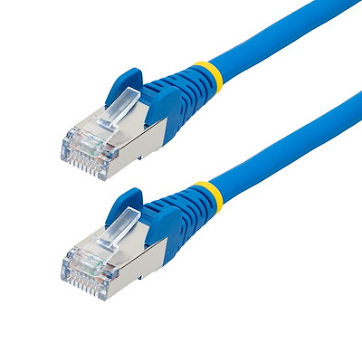 CAT6A LANケーブル／2m／ブルー／10GbE 500MHz／PoE++ 100W／S/FTP