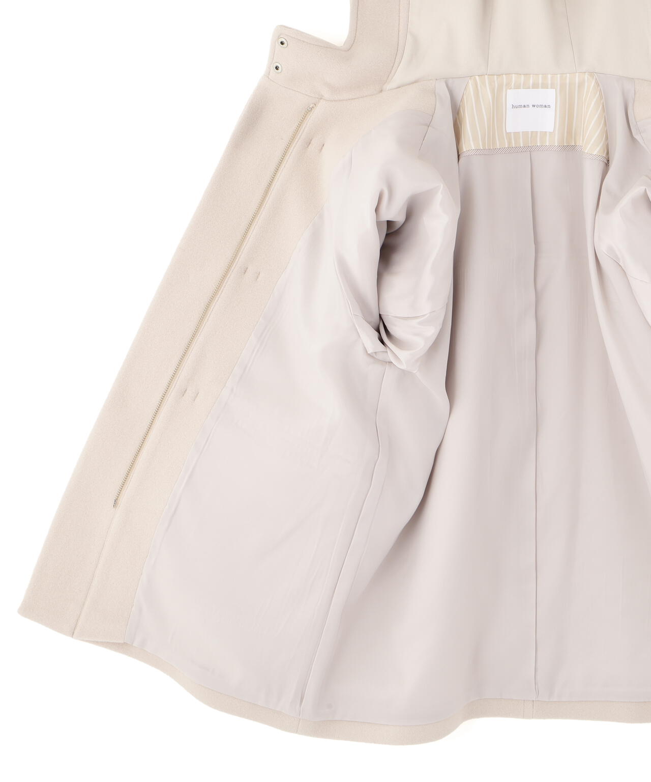 モッサミドルダッフルコート | human woman（ヒューマンウーマン