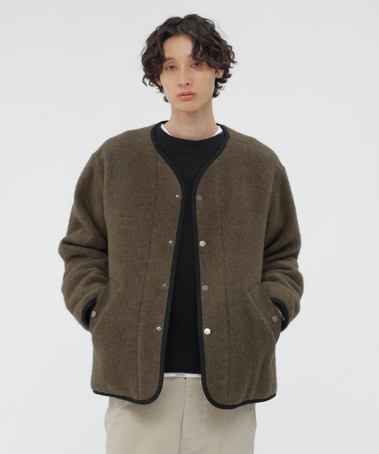 SOFT WOOL FLEECE BLOUSON | MARGARET HOWELL（マーガレット・ハウエル