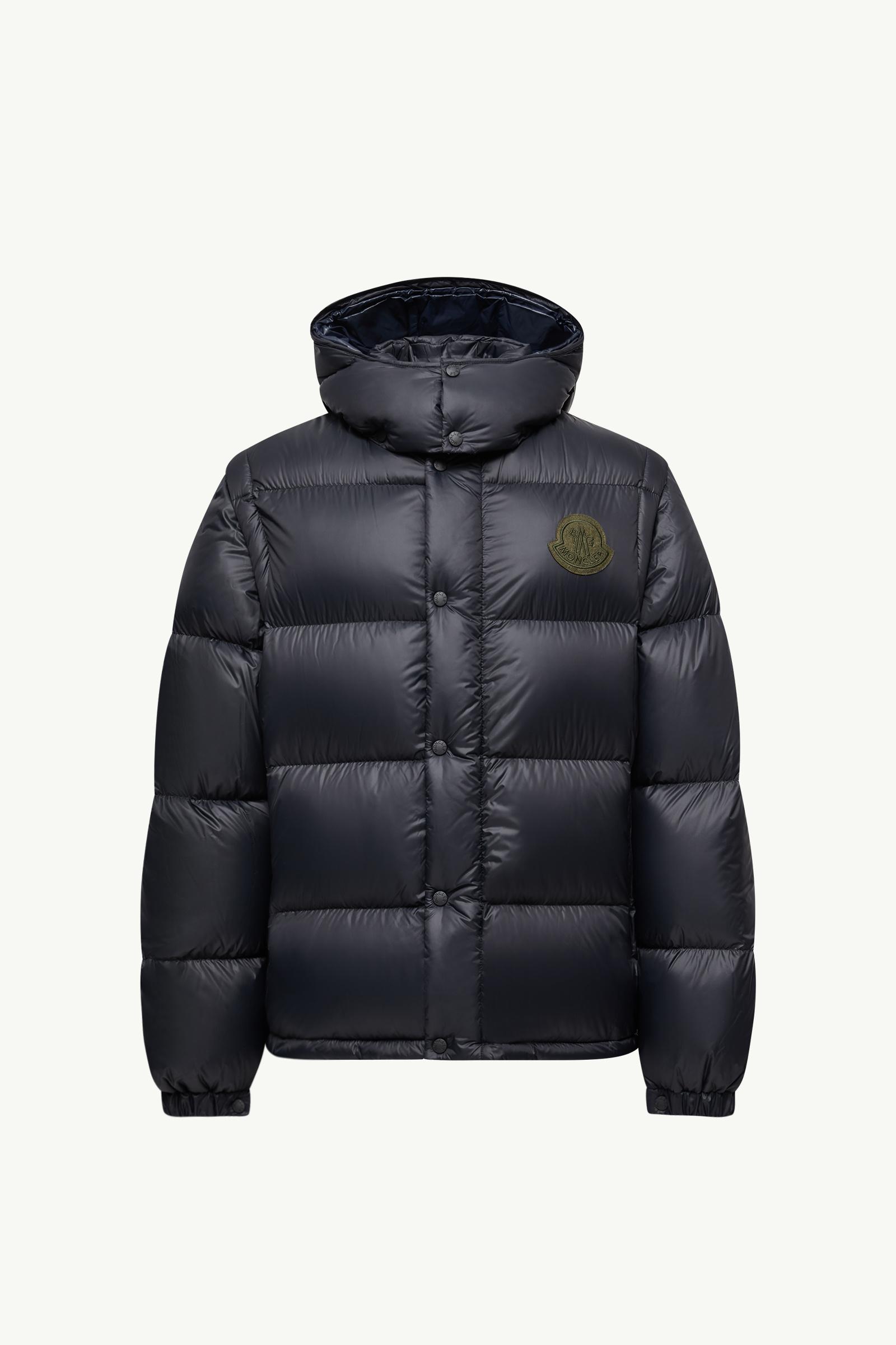 Dark Blue Cyclone 2-in-1 Hooded Short Down Jacket - Short Down
