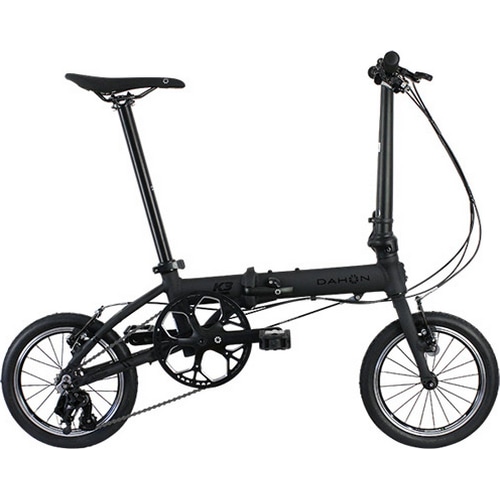 DAHON ( ダホン ) 折りたたみ自転車 K3 マットブラック（1トーン限定