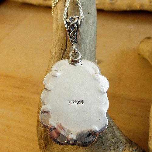 ナバホ族：グリーンターコイズ ペンダント - PINE☆FIELD（パイン