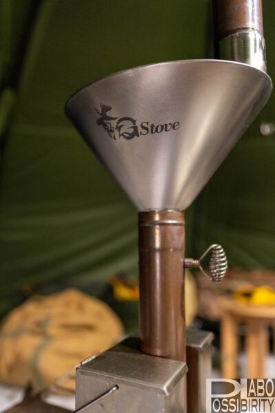 薪ストーブの火の粉対策】G-Stoveクッキングスペースがテントに穴を