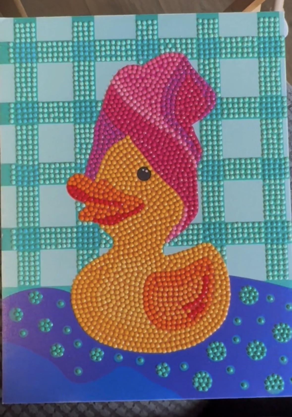 Bath Time Duck : r/diamondpainting