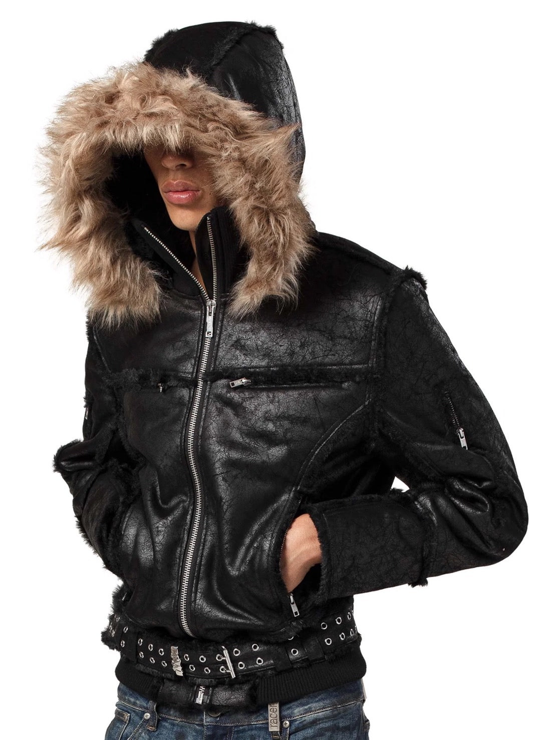 RACER WORLDWIDE】Sheep Skin Jacket / 【レーサーワールドワイド