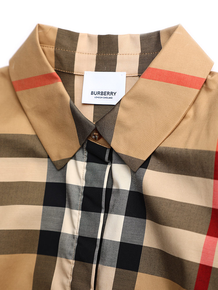 バーバリー キッズ ワンピース BURBERRY ブランド シャツドレス 子供服