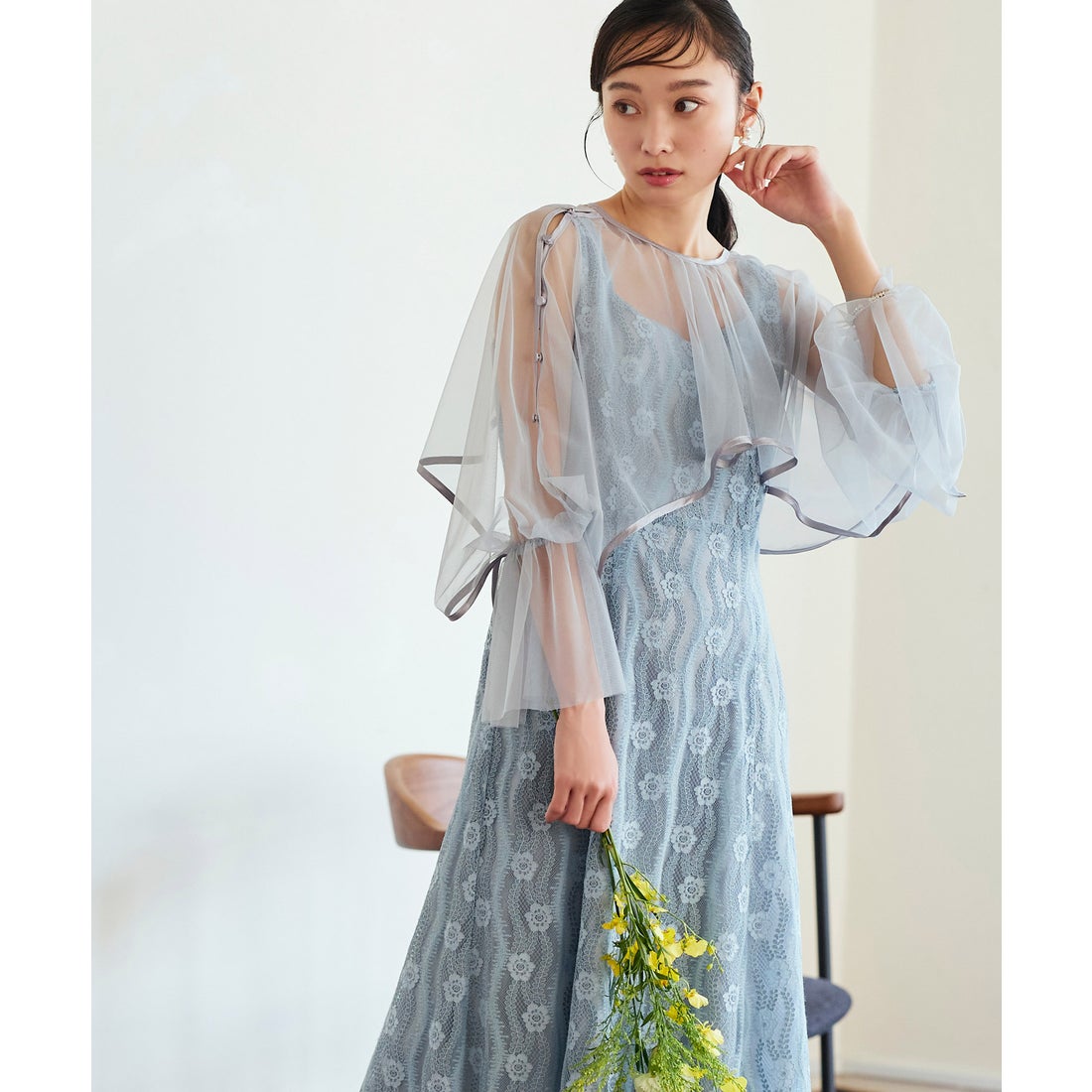 ルイルエブティック RUIRUE BOUTIQUE マルチwayチュールレイヤー