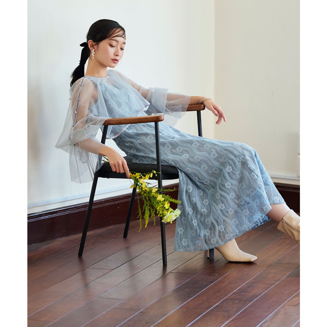 ルイルエブティック RUIRUE BOUTIQUE マルチwayチュールレイヤー