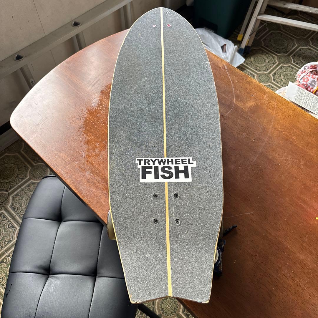 TRYWHEEL FISH スケートボード Amazon | TRY WHEEL(トライウィール) FISH 32
