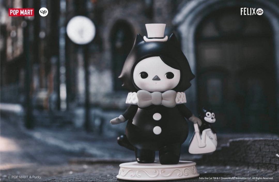 POPMART PUCKY X Felix the Cat 限定フィギュア popmart FELIX THE CAT × PUCKY ビッグサイズ - メルカリ