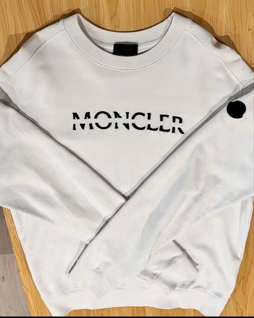 MONCLER ホワイト トレーナー MONCLER（モンクレール） スウェット レディース 8G00053 899TR