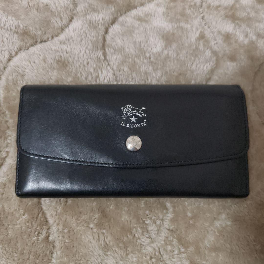 IL BISONTE ブラックレザー長財布 IL BISONTE ブラック レザー 長財布 - メルカリ